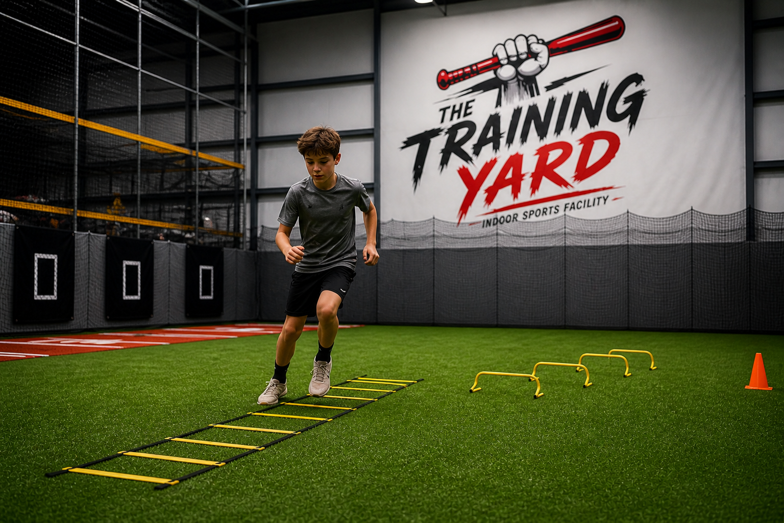 8 Agility Cone Drills for Multi-Sport Athletes on Indoor Turf